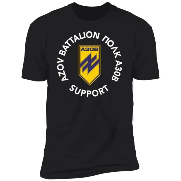 Azov Battalion A30b Support Premium SS T-Shirt