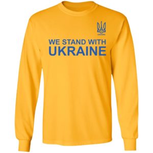 Slavia Prague We stand with Ukraine Long Sleeve Shirt