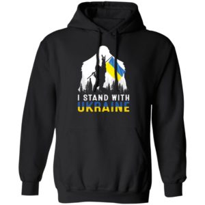 Bigfoot I Stand With Ukraine Hoodie
