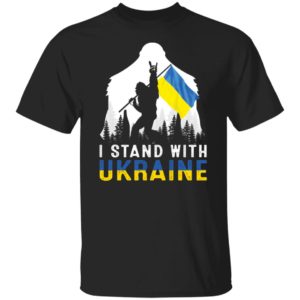 Bigfoot I Stand With Ukraine Shirt
