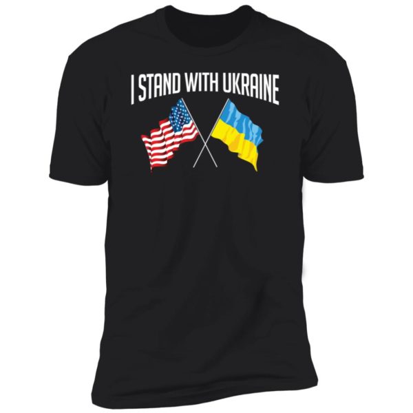 I Stand with Ukraine Premium SS T-Shirt