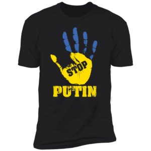 Stop Putin Ukraine Premium SS T-Shirt
