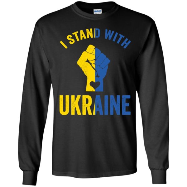 Stephen King I Stand With Ukranie Long Sleeve Shirt