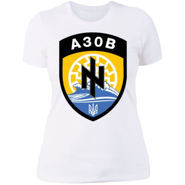Azov Battalion A30b Ladies Boyfriend Shirt