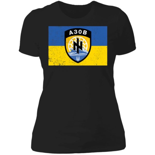 Azov Battalion A30b Ladies Boyfriend Shirt