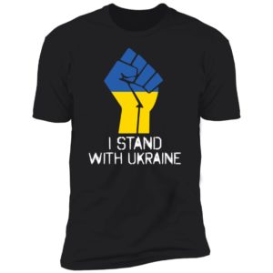 I Stand With Ukraine Premium SS T-Shirt