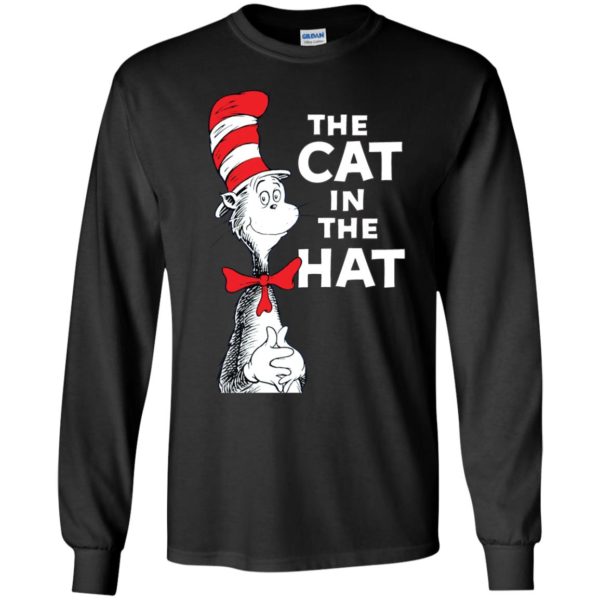 Dr Seuss The Cat In The Hat Long Sleeve Shirt