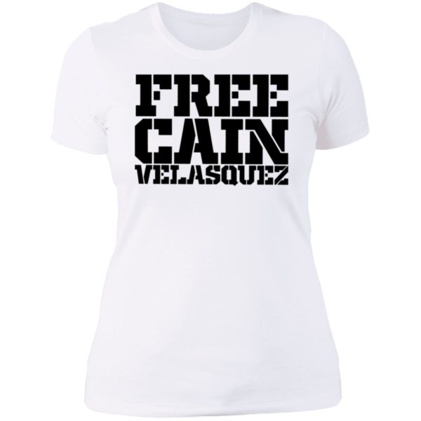 Derek Brunson Free Cain Velasquez Ladies Boyfriend Shirt