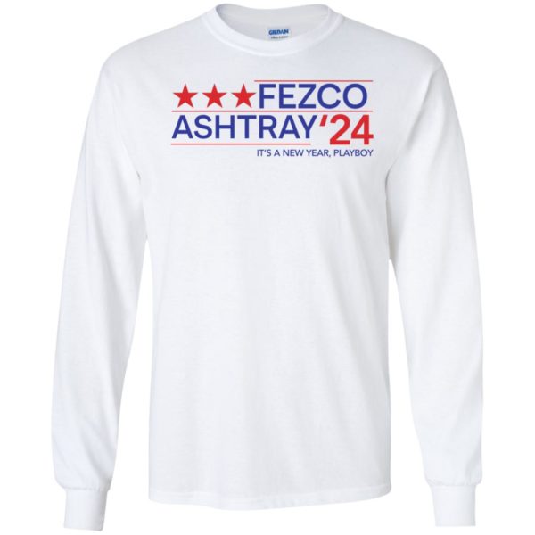 Fezco Ashtray 2024 It's A New Year Playboy Long Sleeve Shirt