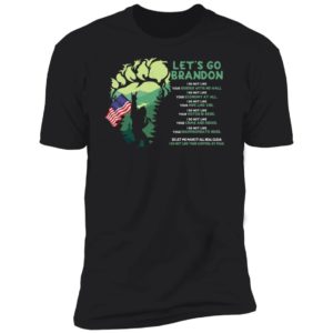 Bigfoot I Do Not Like Your Broder With No Wall Economy At All Premium SS T-Shirt