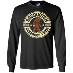 Bigfoot Sasquatch Research Team Long Sleeve Shirt