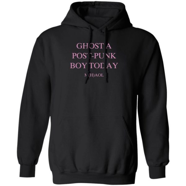 Ghost A Post Punk Boy Today Mhaol Hoodie