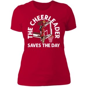 Cassidy Cerny The Cheerleader Saves The Day Ladies Boyfriend Shirt
