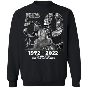 Taylor Hawkins 1972 2022 Thank You For The Memories Sweatshirt