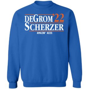 Degrom Scherzer 2022 Amazin Aces Sweatshirt