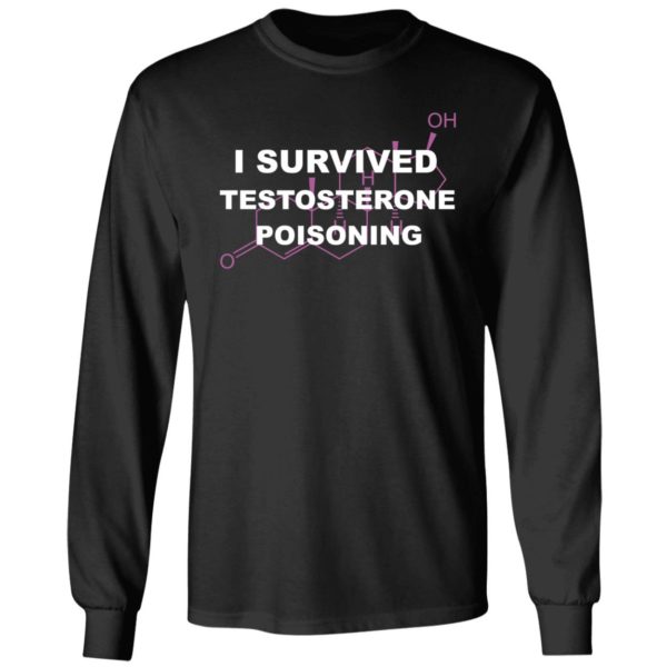 I Survived Testosterone Poisoning Long Sleeve Shirt