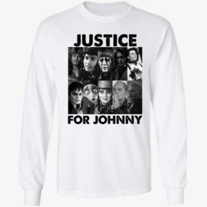 Justice For Johnny Depp Long Sleeve Shirt