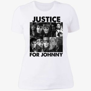 Justice For Johnny Depp Ladies Boyfriend Shirt