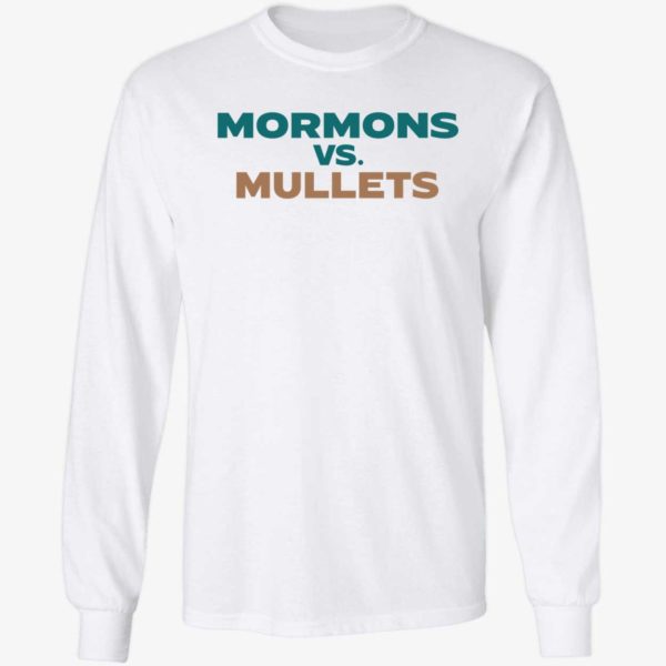 Mormomns vs Mullets Long Sleeve Shirt