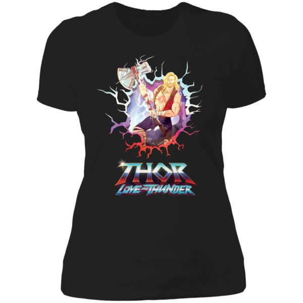 Thor Love And Thunder Ladies Boyfriend Shirt