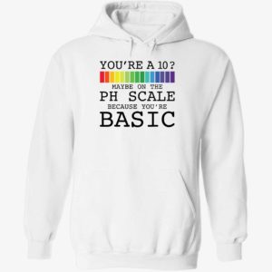 Youre A 10 Maybe On The Ph Scale Because Youre Basic Shirt 2 1