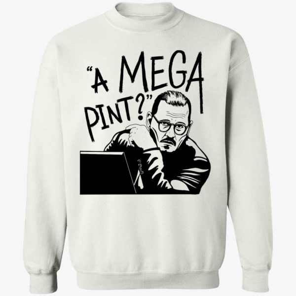 A Mega Pint Johnny Depp Sweatshirt