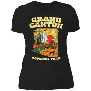 Bad Bunny Grand Canyon National Park Ladies Boyfriend Shirt