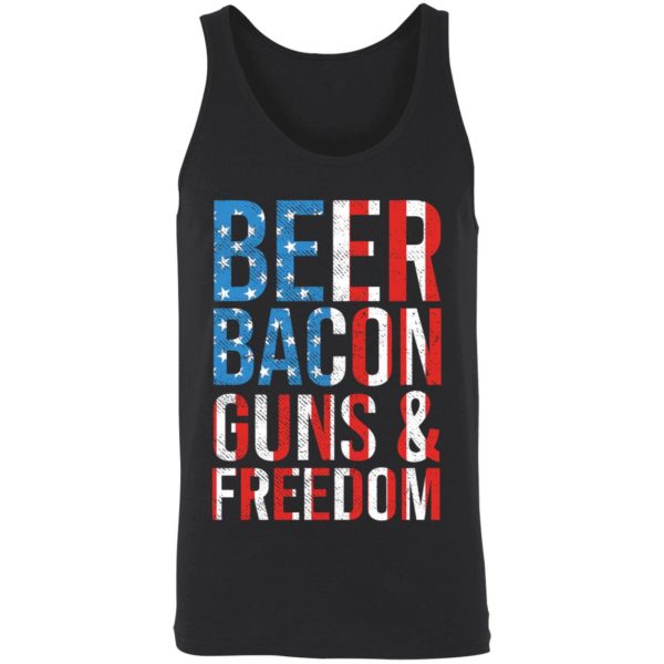 Beer Bacon Guns And Freedom Shirt 8 1