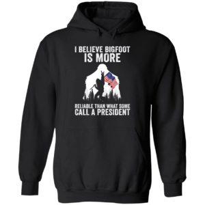 I Believe Bigfoot Is More Reliable Than What Some Call A President Hoodie