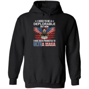I Used To Be A Deplorable But Now I Have Been Promoted To Ultra Maga Hoodie