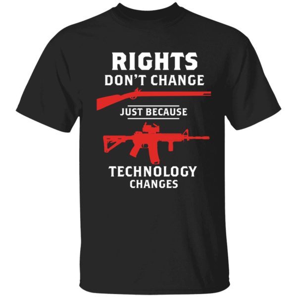 Rights Don't Change Just Because Technology Changes Shirt