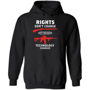 Rights Don't Change Just Because Technology Changes Hoodie