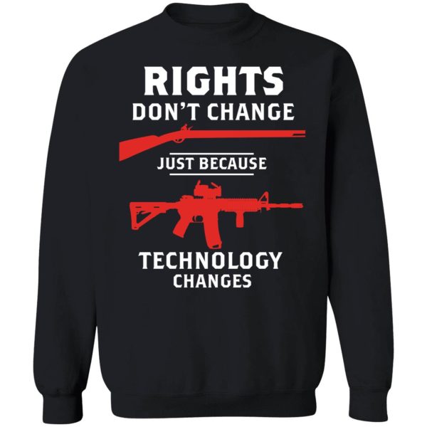 Rights Don't Change Just Because Technology Changes Sweatshirt