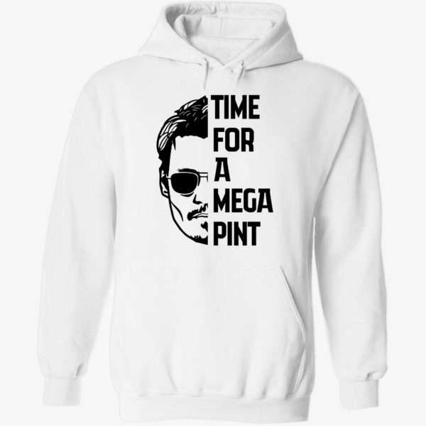 Time For A Mega Pint Johnny Depp Hoodie