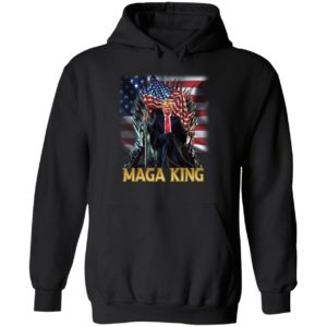 Trump The Great Maga King Hoodie
