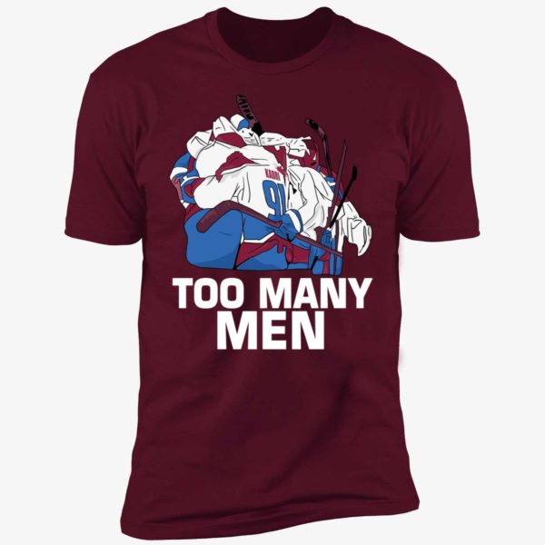 Nazem Kadri Too Many Men Premium SS T-Shirt