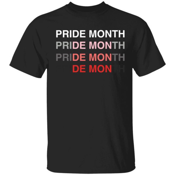 Pride Month Pride Month Pride Month Demon Shirt 1 1