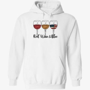 Red Wine And Blue 4th Of July Hoodie