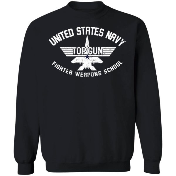 Top Gun Inspired United States Navy Fighter Weapons School Sweatshirt