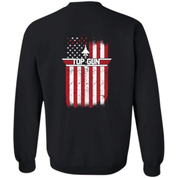 [Back] Top Gun Flag Sweatshirt