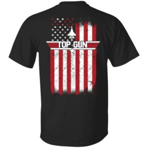 [Back] Top Gun Flag Shirt