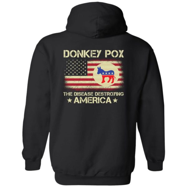 [Back] Donkey Pox Hoodie