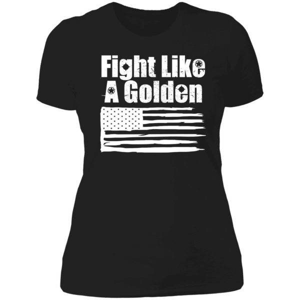 Danny Golden Fight Like A Golden Ladies Boyfriend Shirt