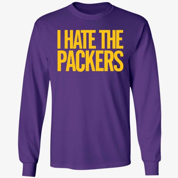 I Hate The Packers Long Sleeve Shirt