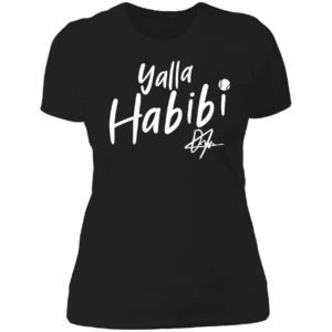 Ons Jabeur Yalla Habibi Ladies Boyfriend Shirt