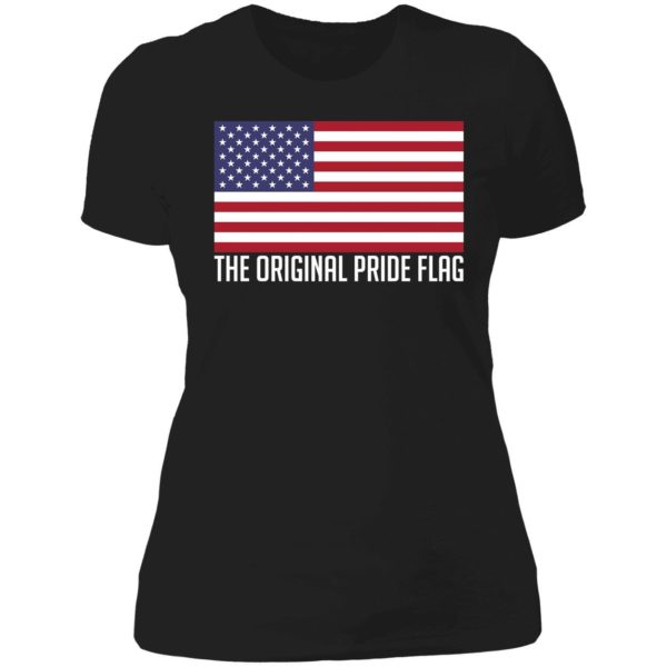 The Original Pride Flag Ladies Boyfriend Shirt