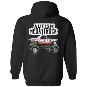 [Back] Autism Mega Truck Hoodie