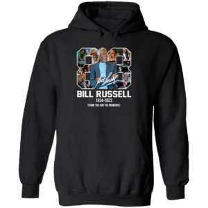 Bill Russell Thank You For The Memories Hoodie