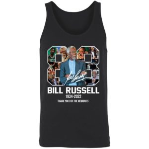 Bill Russell Thank You For The Memories Shirt 8 1