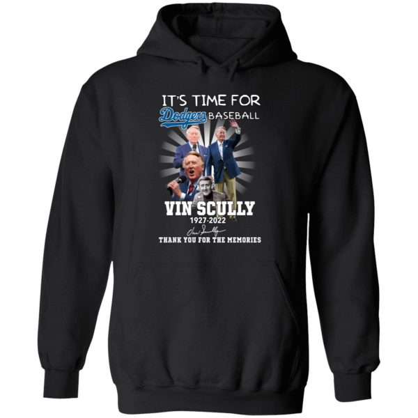 Vin Scully 1927 2022 Thank You For The Memories Shirt 2 1